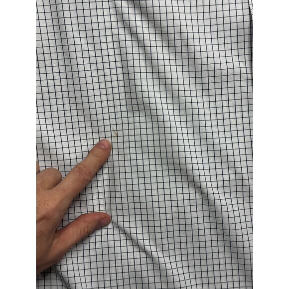 Mizzen+Main Leeward Men's Long Sleeve Check Button Up Shirt - Size XLT *READ - Picture 3 of 6